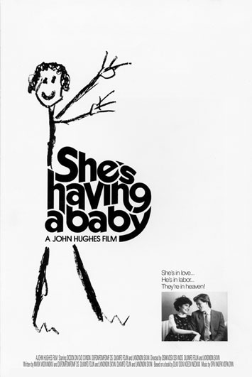 She's Having a Baby Movie Poster Design